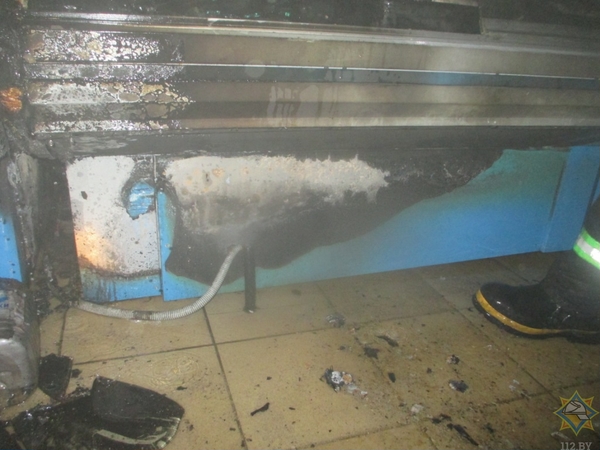 В магазине «Перекресток» в Могилеве случился пожар