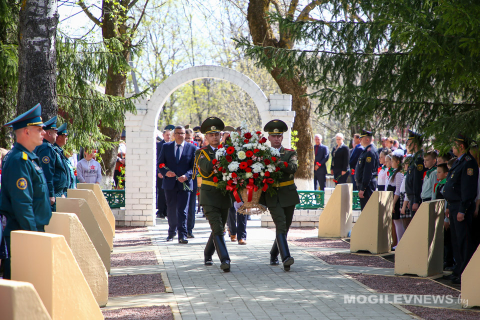 В Славгороде прошли мероприятия, посвященные  годовщине катастрофы на Чернобыльской АЭС. Фото