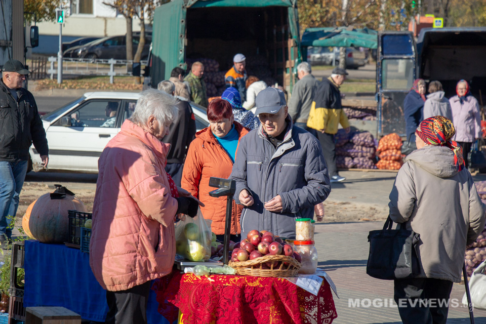 Сельскохозяйственные ярмарки проходят в микрорайонах Могилева. Фото