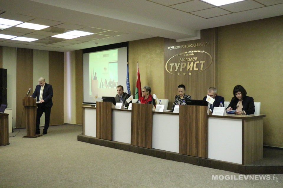 В Могилеве прошла отчетно-выборная конференция областной организации профсоюза работников культуры, информации, спорта и туризма. Фото