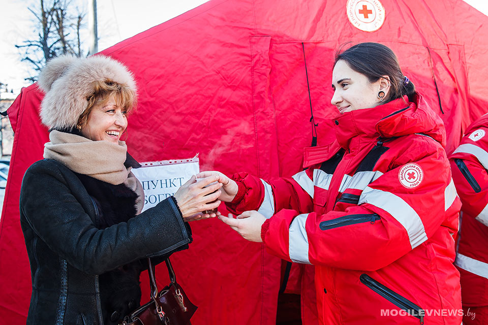 В Могилеве развернуты пункты обогрева