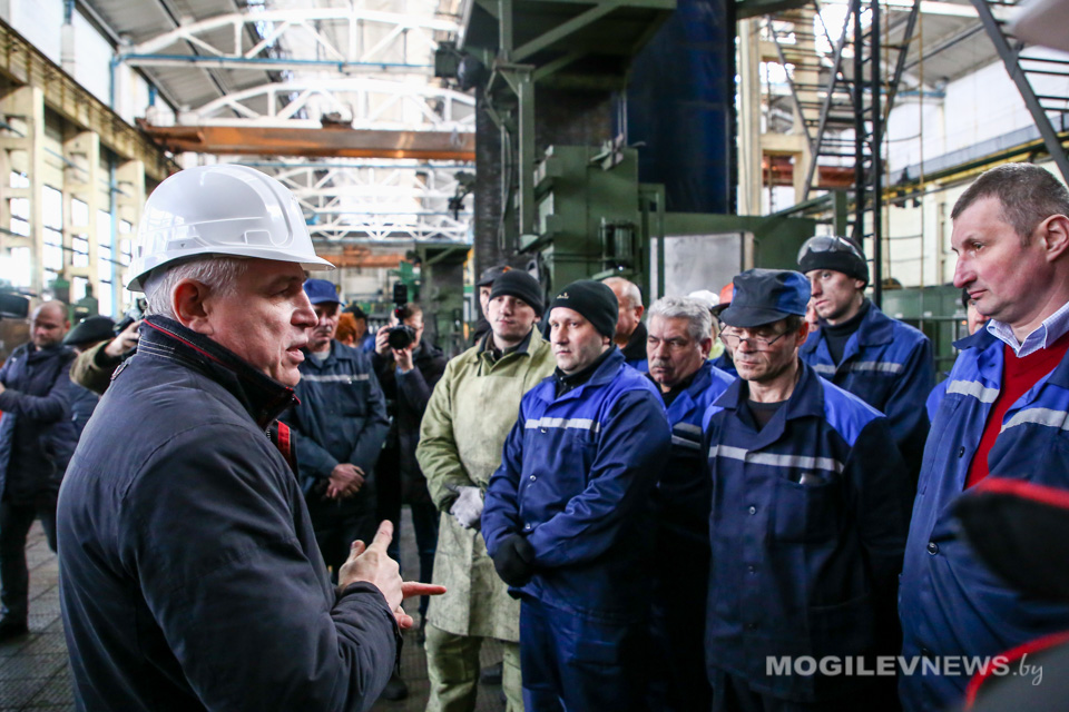 Председатель ФПБ выступил в поддержку сохранения и модернизации «Строммашины»