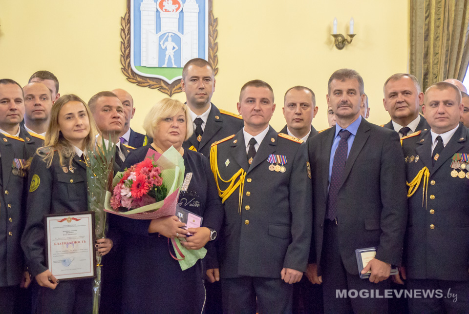 Сотрудников Департамента охраны чествовали в Могилеве. Фото
