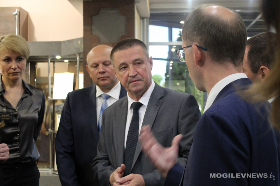 Председатель Могилевского облисполкома посетил могилевский мясокомбинат. Фото