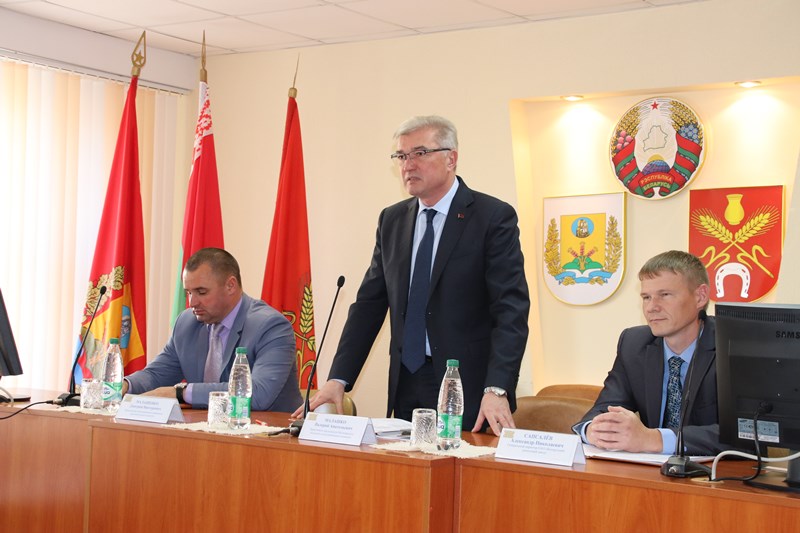 Валерий Малашко встретился с  с коллективом Белорусского цементного завода