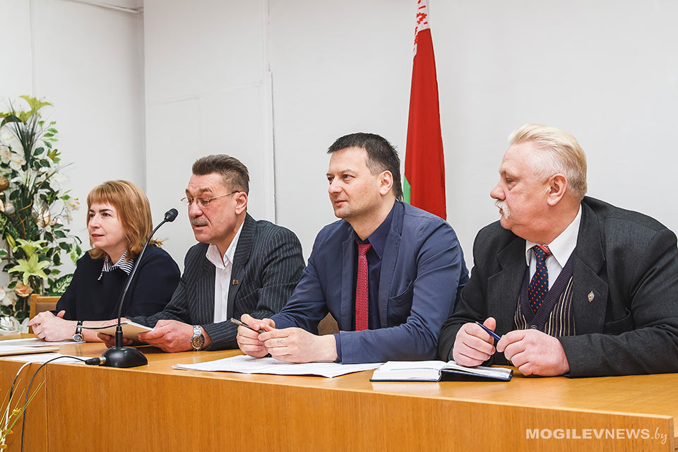 Отчетно-выборная конференция Могилевской областной организации Белорусского союза журналистов прошла в Доме печати