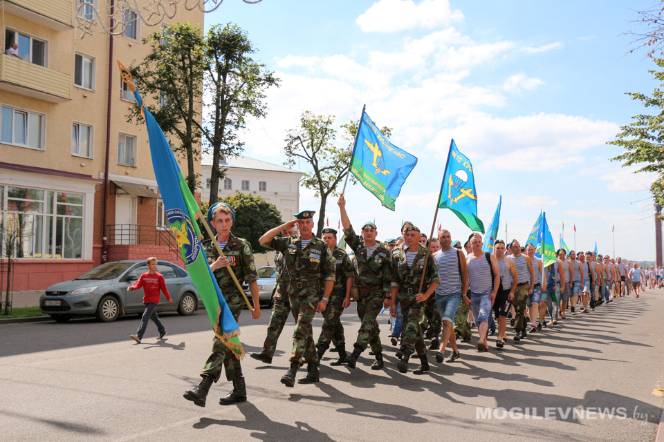 День десантников и сил специальных операций отметили в Могилеве. Фото