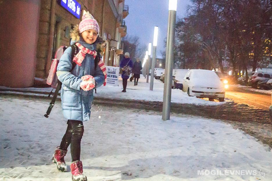 Мокрый снег и около 0°С днем ожидается в первой половине следующей недели в Могилевской области