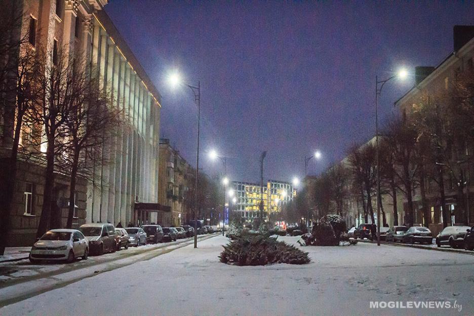 До -13°С по ночам и около 0°С днем ожидается до конца текущей недели в Могилевской области