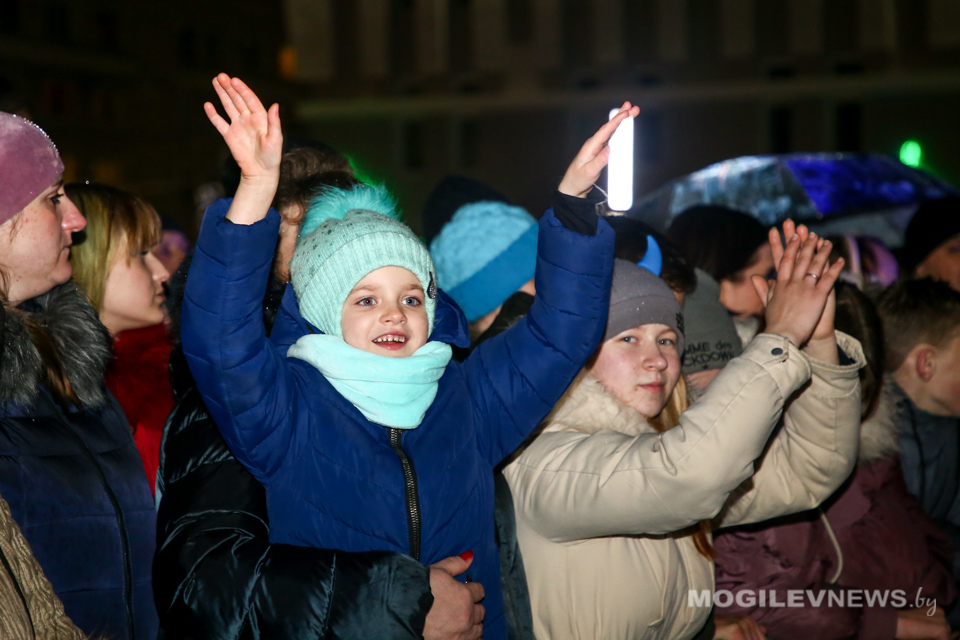 В новогоднюю ночь в спальных районах Могилева будут работать танцевально-развлекательные площадки