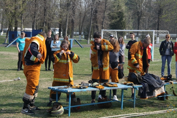 Городской слет юных спасателей-пожарных «Новое поколение – 2019» прошел в Могилеве