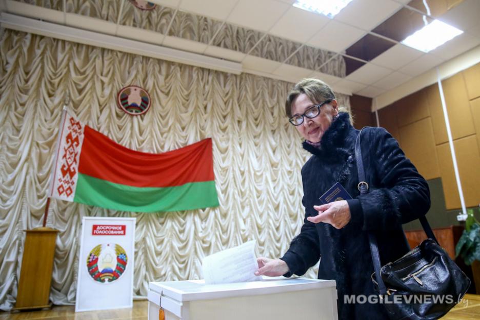 Могилевская область лидирует по явке избирателей по состоянию на 16 часов
