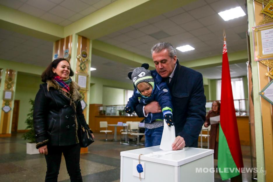 Выборы состоялись во всех округах Могилевской области