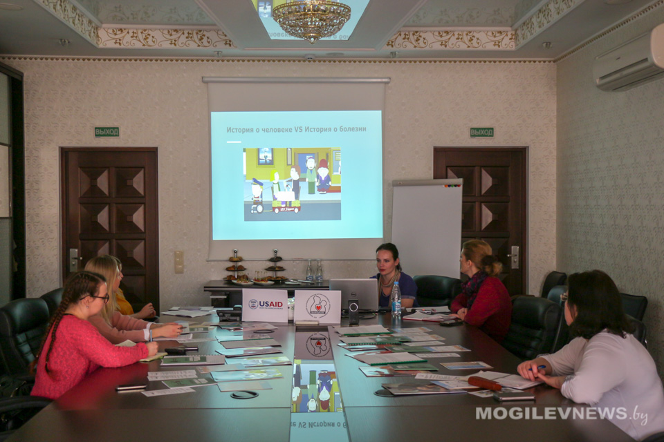 Тренинг «Не ограничивайте свое медиа» прошел в Могилеве. Фото