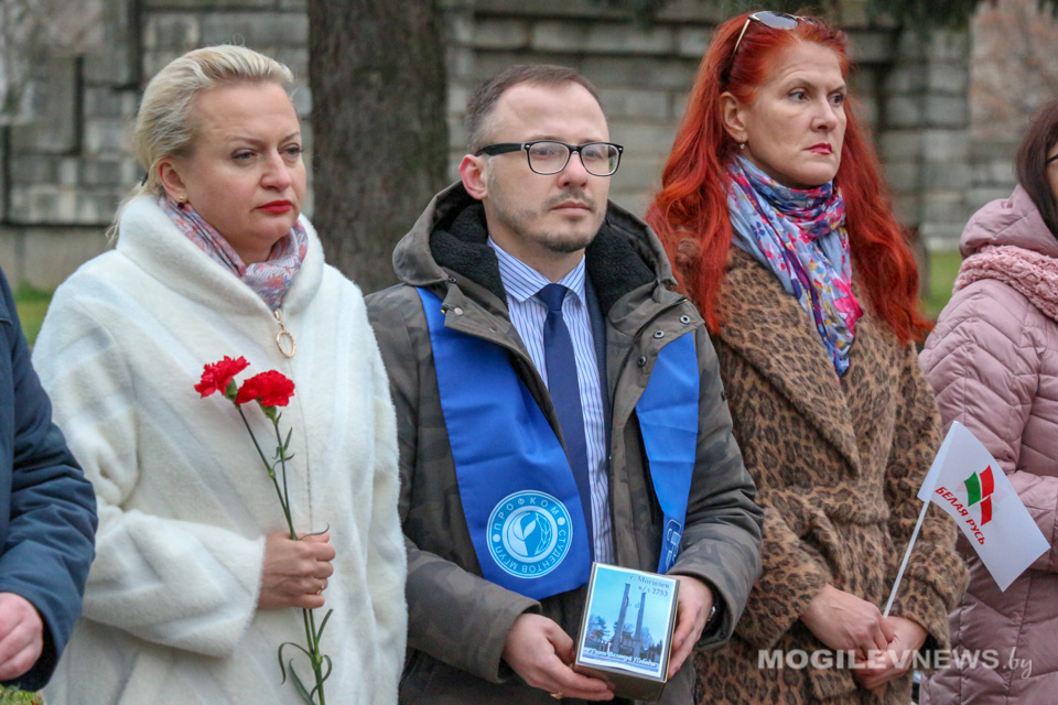 Патриотическая акция «Во славу общей Победы» прошла в Могилеве. Фото