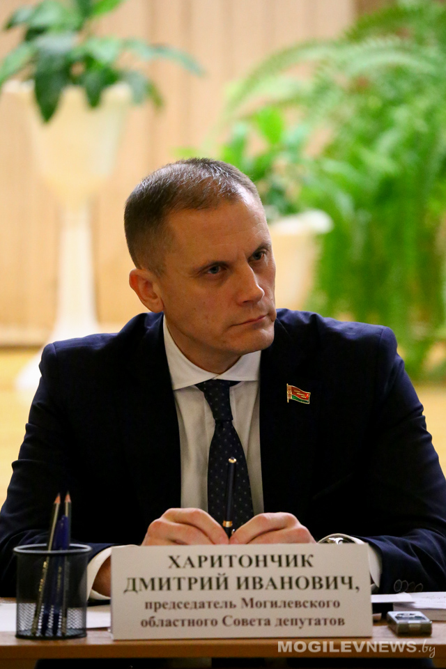 «Прямую телефонную линию» проведет председатель Могилевского облсовета  депутатов Дмитрий Харитончик 21 декабря