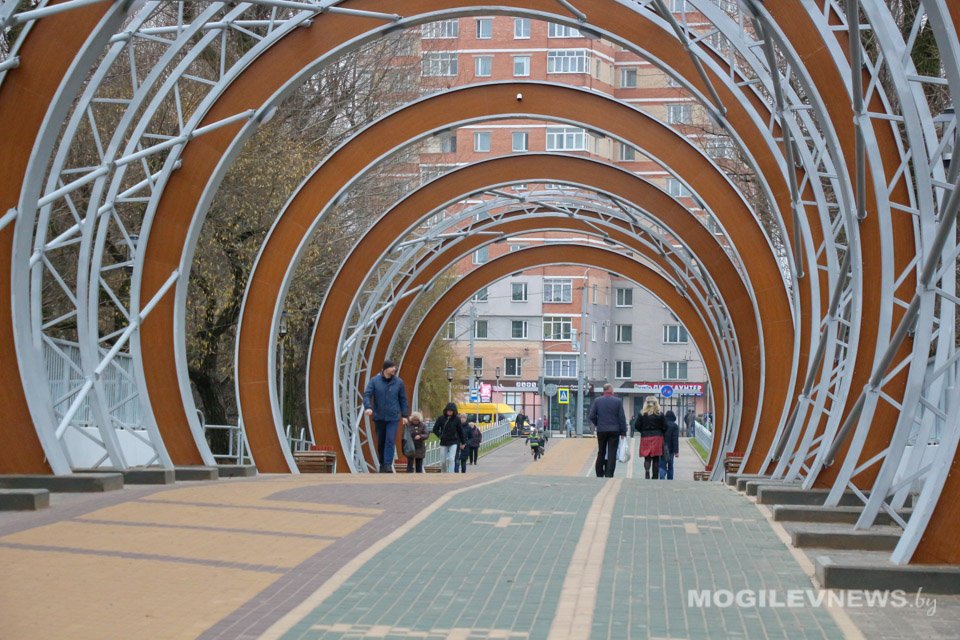 «Горбатый» мост в Могилеве украсят елкой к праздникам