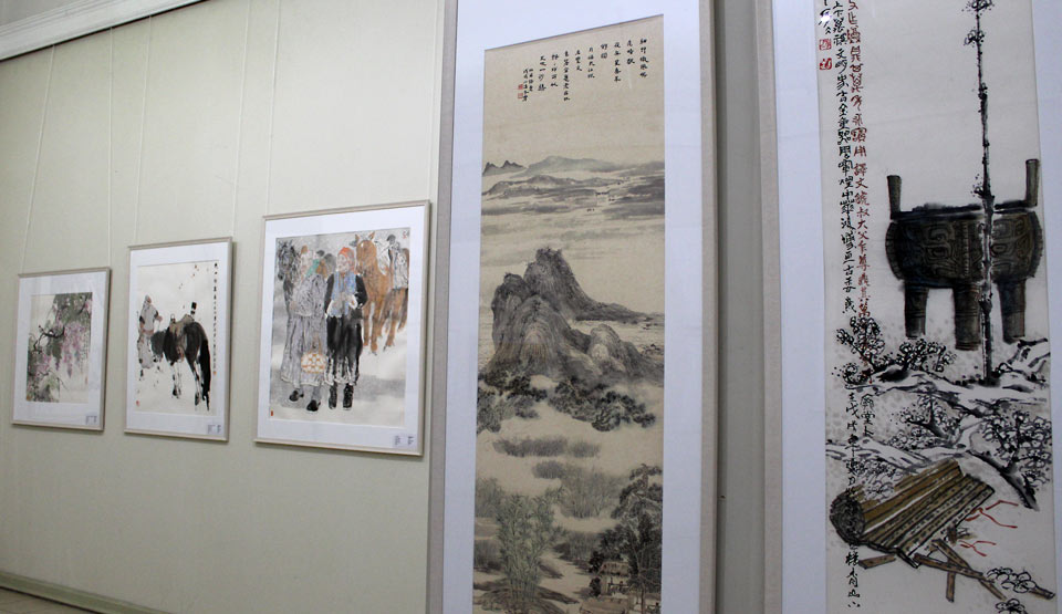 Выставка китайской живописи проходит в музее Павла Масленикова. Фото