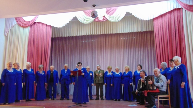 Концерт народного хора ветеранов войны и труда прошел в Бобруйске