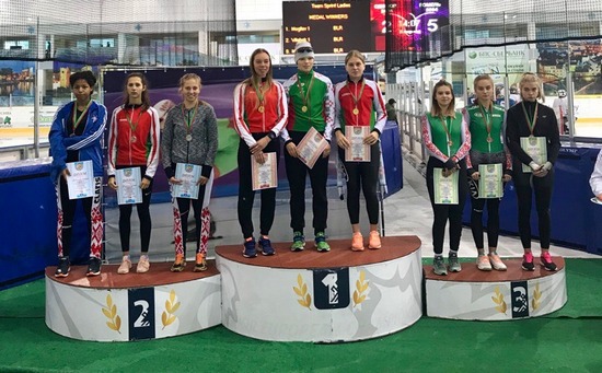 Сборная Могилевской области заняла второе общекомандное место на чемпионате Беларуси по конькобежному спорту