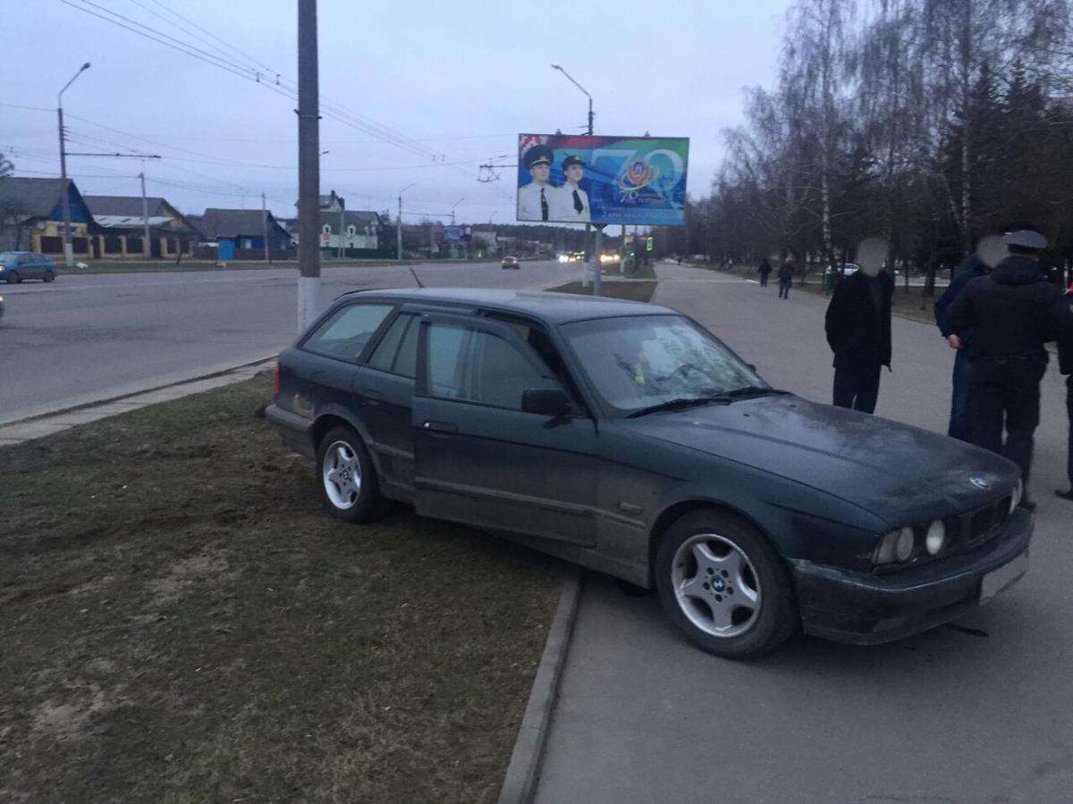На улице Крупской в Могилеве «БМВ» сбил пешехода