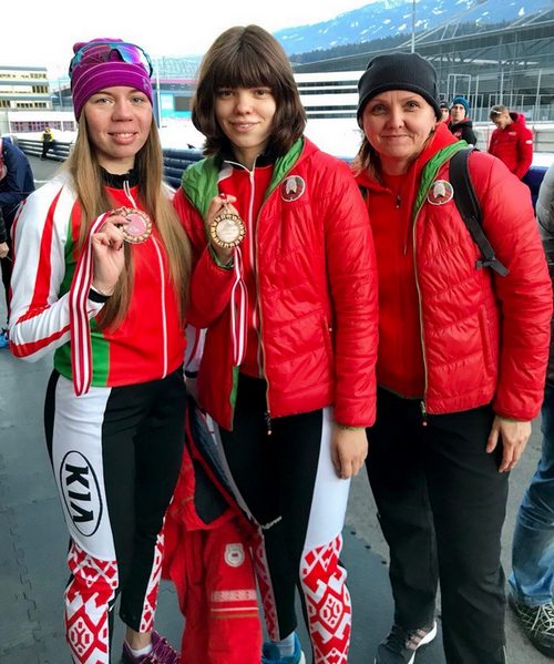 Могилевские спортсменки завоевали «бронзу» на  этапе молодежного Кубка мира по конькобежному спорту