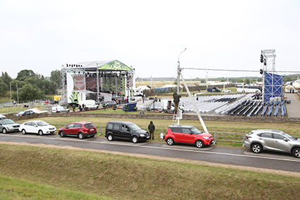 Площадка праздника «Александрия собирает друзей» готова к приему гостей