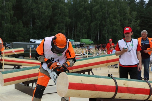 Представитель Могилевского ГПЛХО победил в республиканском чемпионате «Лесоруб-2018»