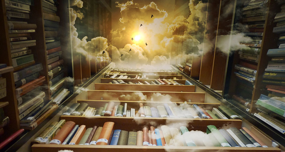 С книгами и без