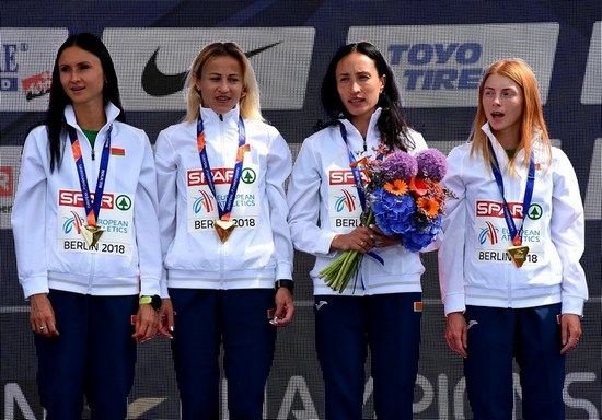 Представительница Могилевщины в составе команды завоевала «золото» ЧЕ по легкой атлетике на марафонской дистанции