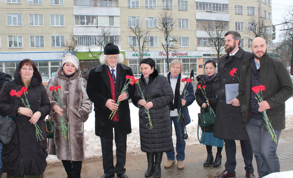 Празднование 105-летия со дня рождения Павла Масленикова проходит в Могилеве. Фото