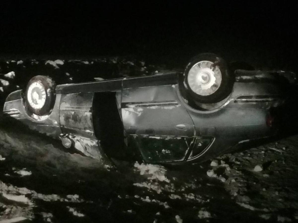 «Ситроен» опрокинулся в Белыничском районе