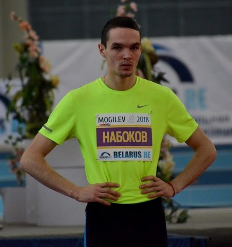Могилевчанин Дмитрий Набоков победил в международном турнире по прыжкам в высоту с новым рекордом соревнований