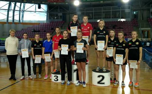 Сборная Могилевщины заняла третье место на Олимпийских днях молодежи Беларуси по настольному теннису