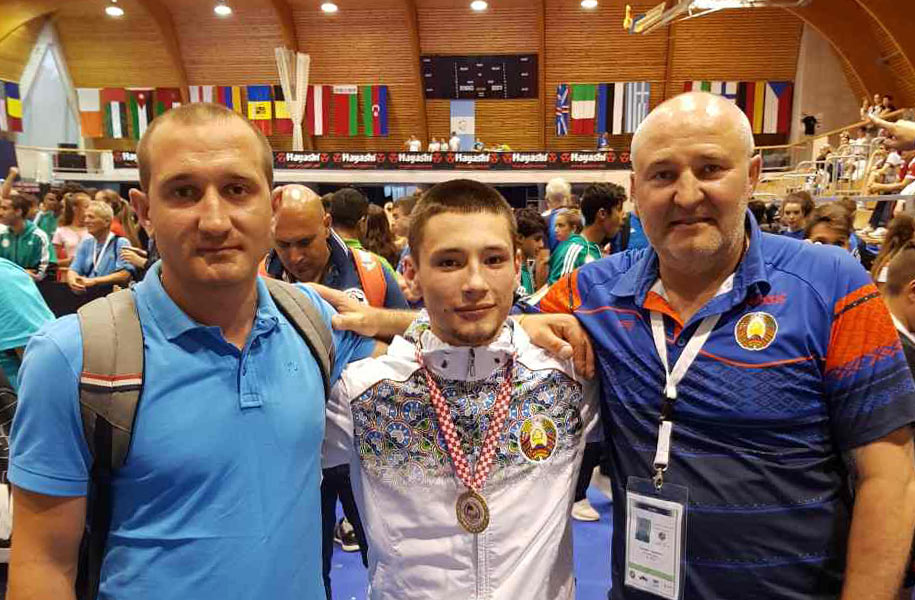 Могилевчанин завоевал «серебро» молодежного Чемпионата Европы по каратэ