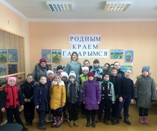 Выставка рисунков в рамках празднования 80-летия Могилевской области прошла в Кличевском районе