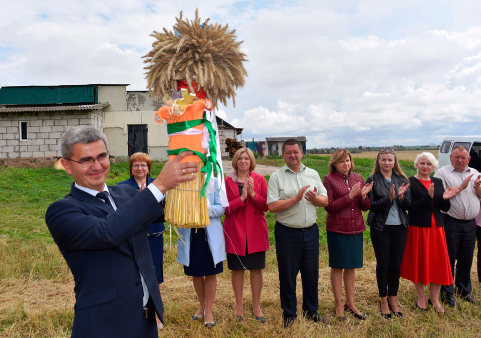 В Кричевском районе  прошел районный праздник «Зажинки – 2019»