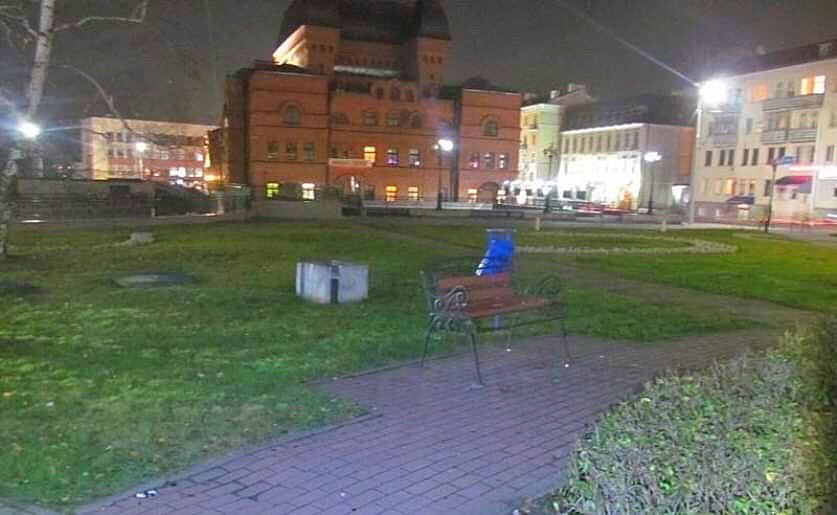 Мужчина с ножом на улице в Могилеве  требовал у женщины деньги