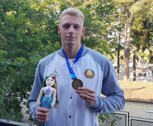 Могилевский пловец завоевал «бронзу» на Всемирной летней универсиаде