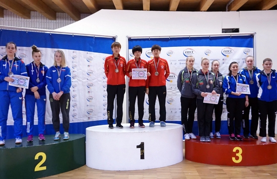 Могилевчанка в составе белорусской сборной стала призером международного турнира по настольному теннису