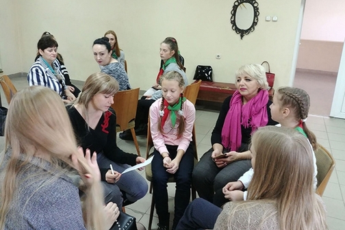 Активисты из 7 пионерских дружин Бобруйского района в осенние каникулы учились лидерскому мастерству