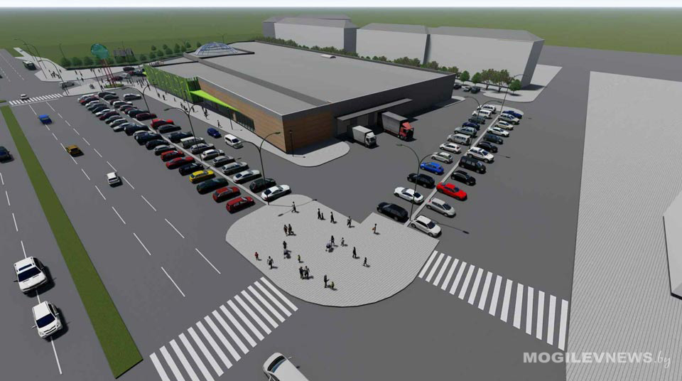 Торговый центр в районе Крупской-Кирова-Белинского планируют построить в Могилеве