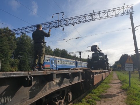 Военнослужащие дислоцирующейся под Могилевом инженерной бригады убыли к месту учений «Щит Союза-2019»