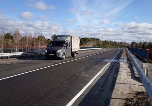 Путепровод на республиканской автомагистрали Р-43 отремонтировали в Кричевском районе