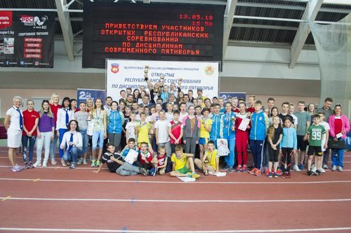 Юные могилевчане завоевали 12 медалей на республиканских соревнованиях по дисциплинам современного пятиборья