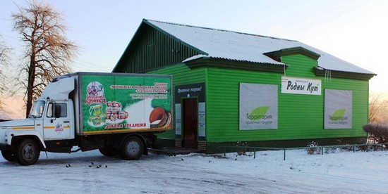 Кличевское райпо оформило свои магазины в агрогородках в одном стиле