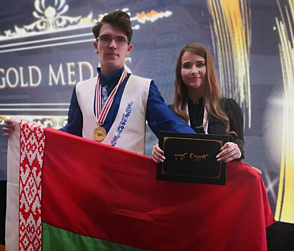Могилевский школьник завоевал золотую медаль фестиваля инженерной науки в Тунисе