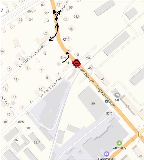 Маршрут движения некоторых городских автобусов Бобруйска изменится с 23 по 27 февраля