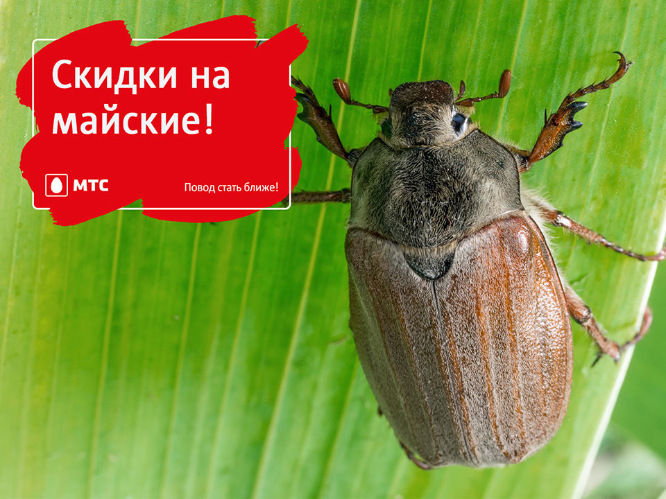 В МТС – майские скидки на смартфоны