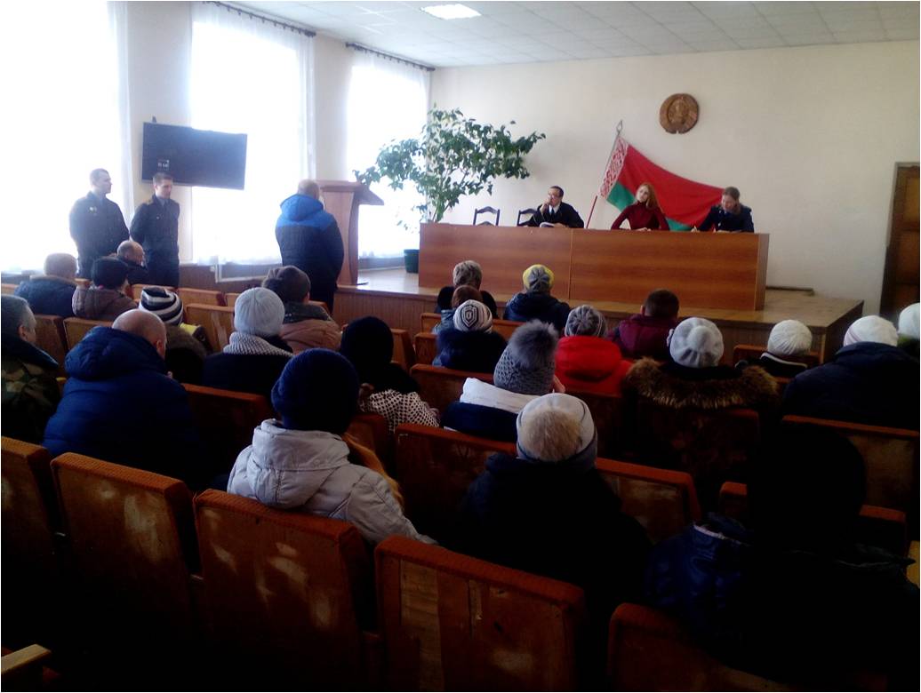 Открытое судебное заседание по осуждению за уклонение от уплаты алиментов прошло в Могилеве